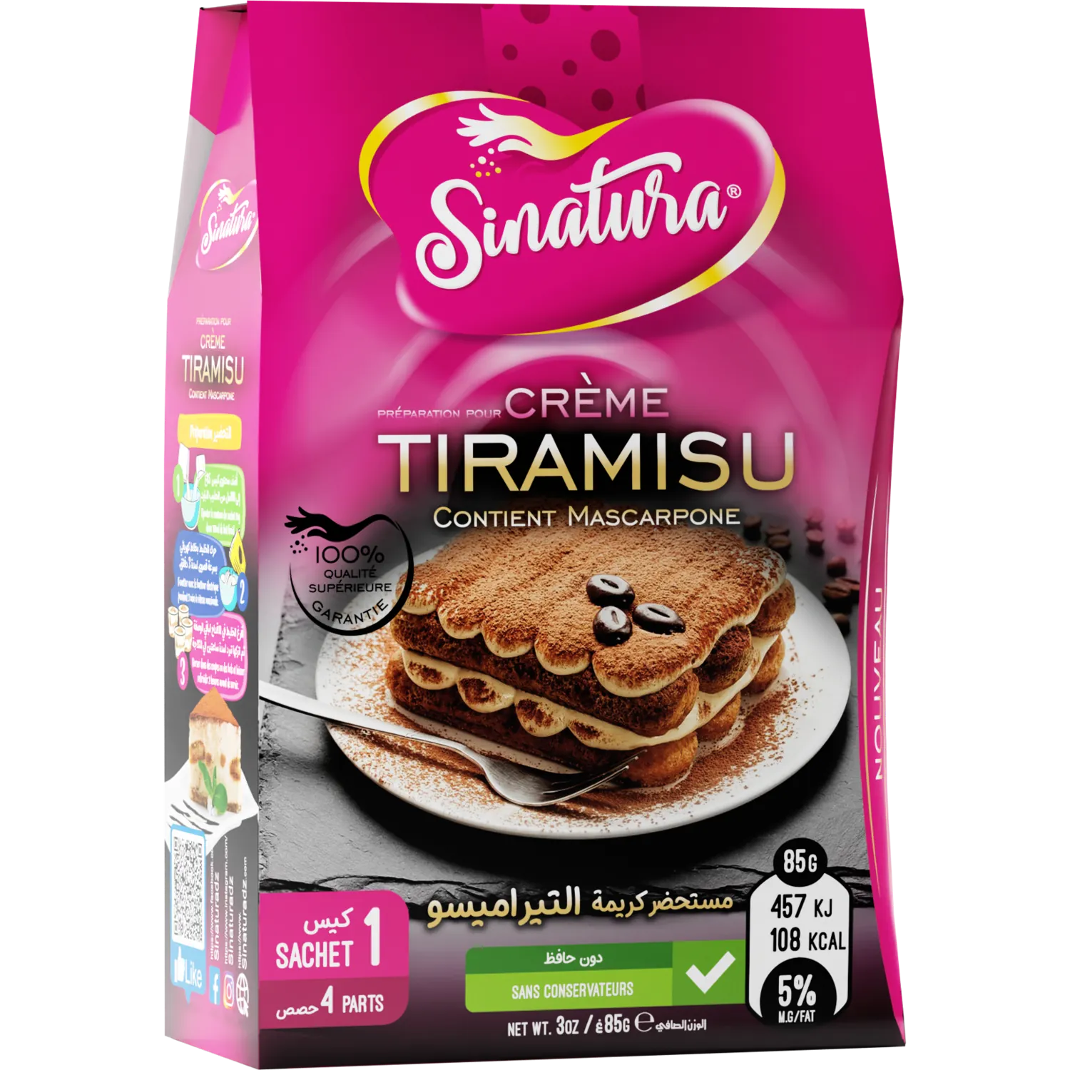 Préparation pour Créme tiramsu
