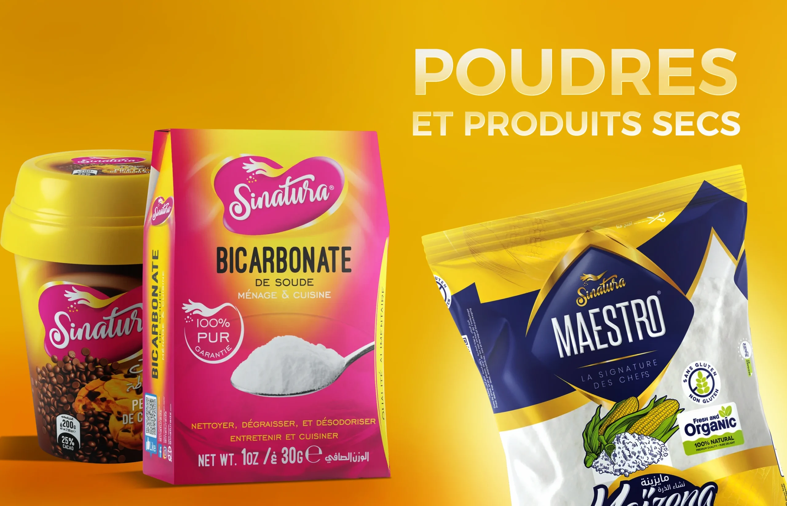 Poudres & Produits Secs